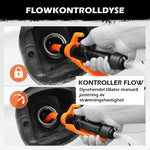 Bærbar batteridrevet pumpe