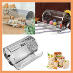 Roterende grill i rustfritt stål