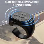 Fingertip trådløs Bluetooth-fjernkontroll