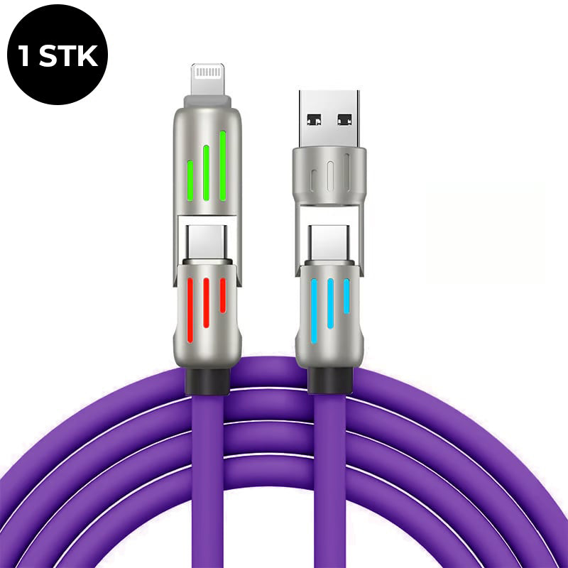 240W 4-i-1 USB C-kabel