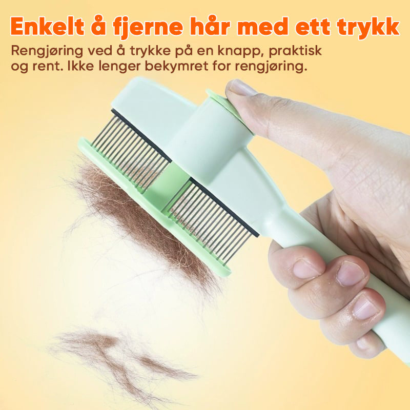 Selvrensende dyrepleiebørste