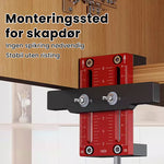 Dørmonteringsposisjoner