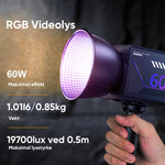 Håndholdt bærbar videolampe