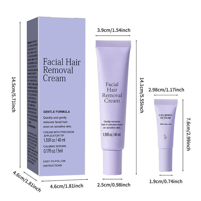 Essens av hårfjerningskrem