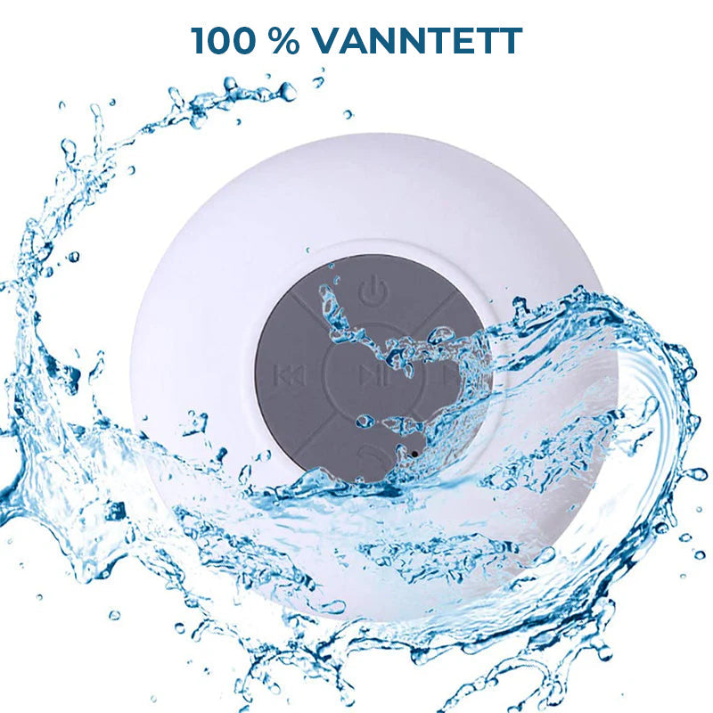 Vanntett Mini Bluetooth-høyttaler