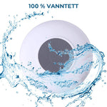 Vanntett Mini Bluetooth-høyttaler