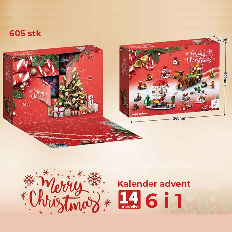 2024 julebyggeklosser gaveeske