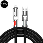 240W 4-i-1 USB C-kabel