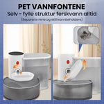Automatisk kjæledyrvannfontene