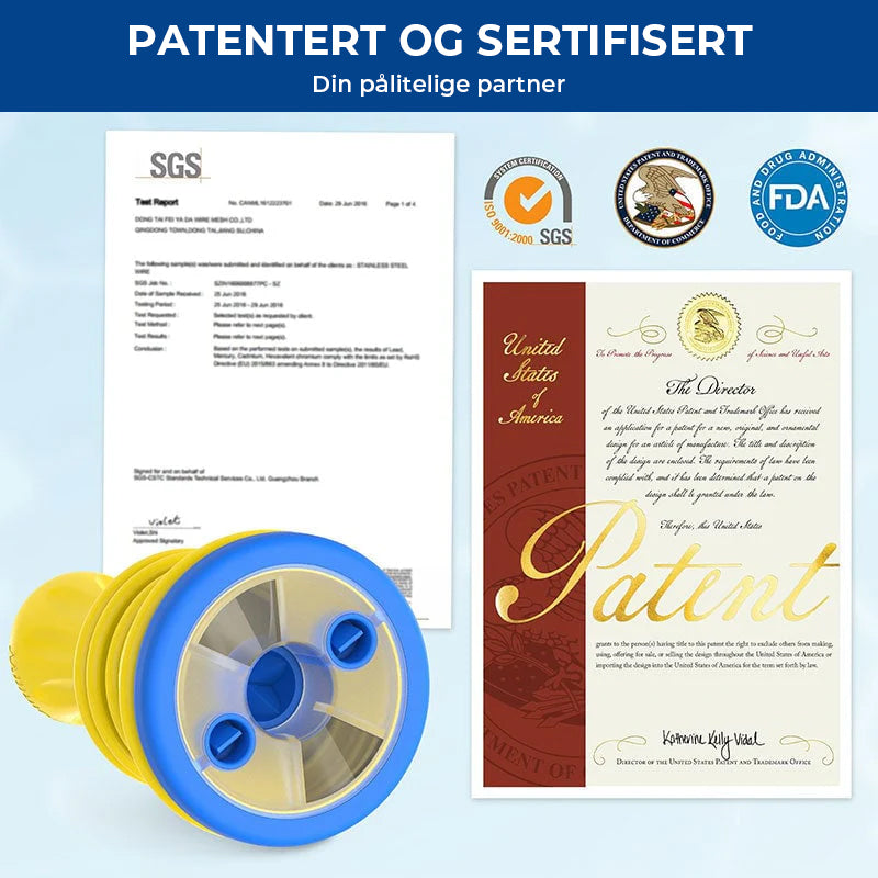 Vital kapasitetstrener + anti-kvelningsanordning