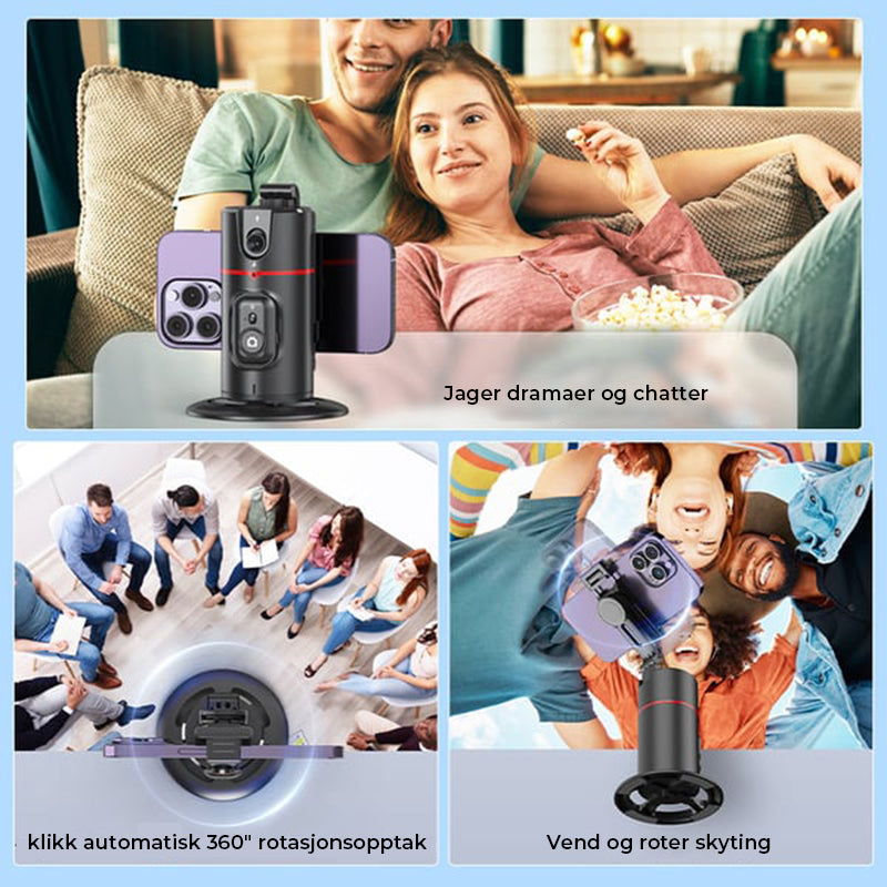 Automatisk ansiktssporing Stativfjernkontroll