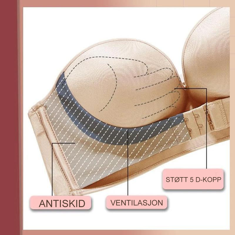 Stroppeløs løftende-BH🔥