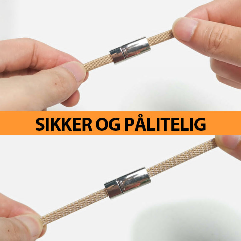 Magnetisk lazy skolisser metallspenne