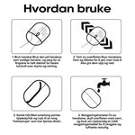 Hårfjerningshanske for kjæledyr