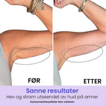 Armcreme for skulpturering og tonerende effekt