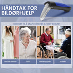 Støttehåndtak for eldre i bil