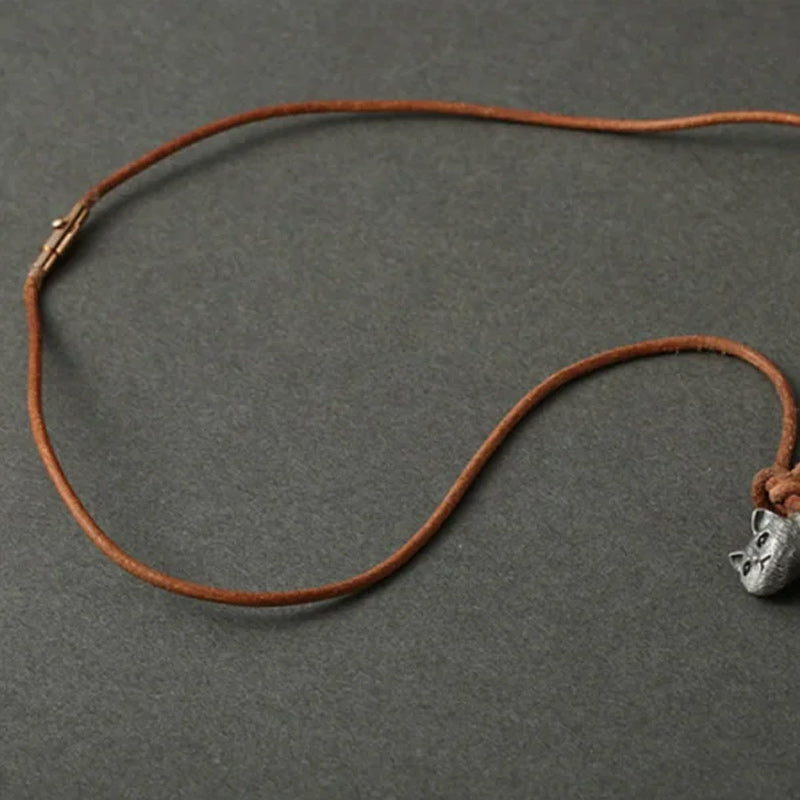 Scruffy Cat Halskjede