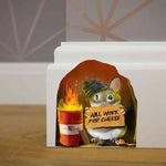 Murdekal-klistremerke for mus