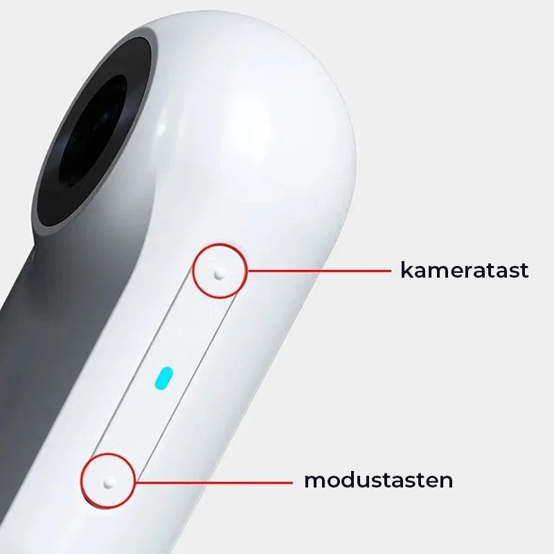 Mini-bevegelseskamera med tommeltommel