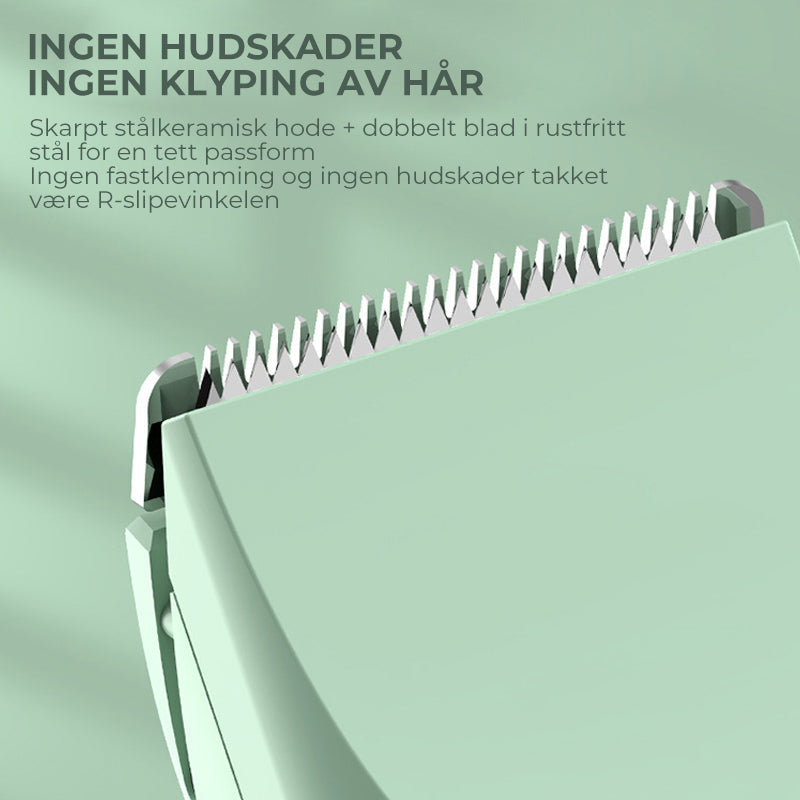 4-i-1 kjæledyrhårbarbermaskin