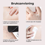 Svarte silikon badeverktøy