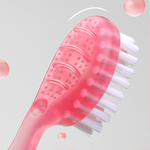 Minitannbørste 5 i 1 verktøy (tannkrem + tanntråd + plekter + tungeskrape) Bærbart reisesett