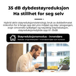 Støyreduserende Bluetooth-ørepropper