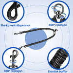 Dobbel hund uten flokebånd