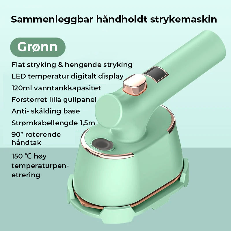 Håndholdt bærbart strykejern