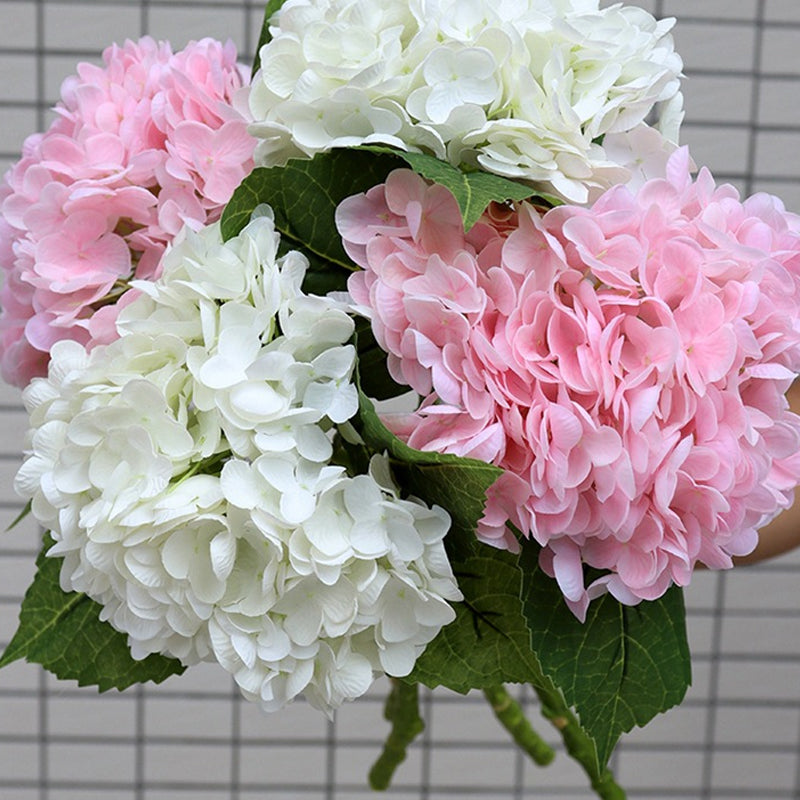 Utendørs kunstige hortensiablomster💐