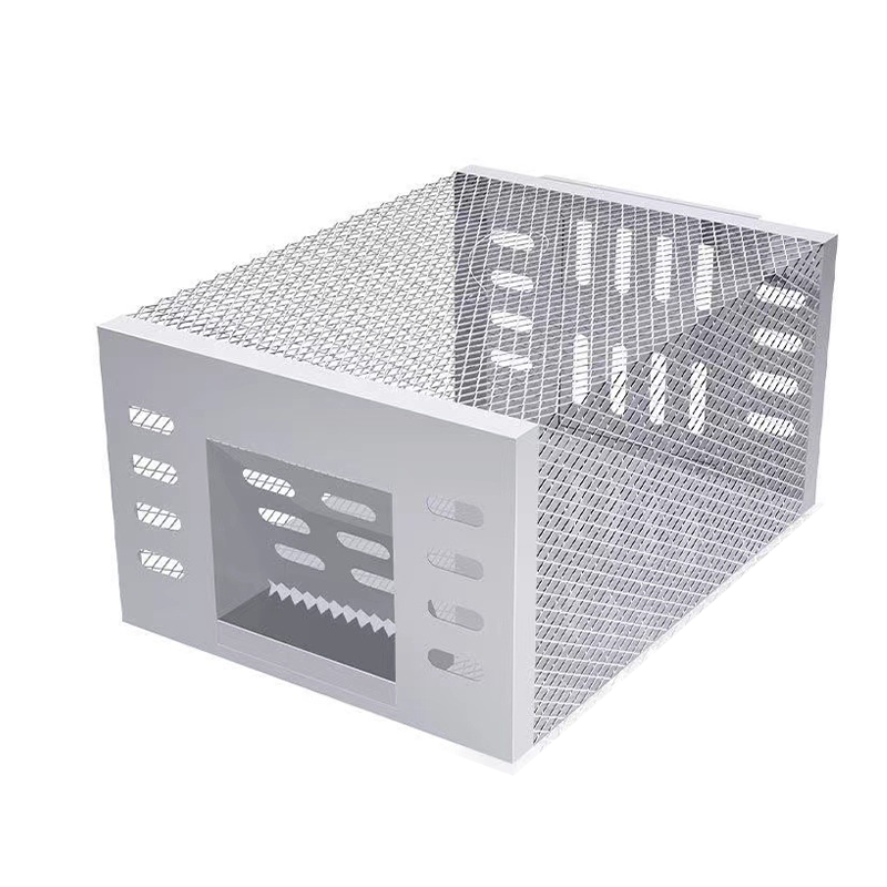 Automatisk musefelle i rustfritt stål