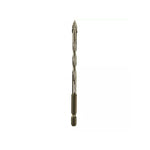 Fire-blad serratert eksentrisk borer