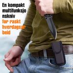 6 i 1 lommeknivtang i rustfritt stål