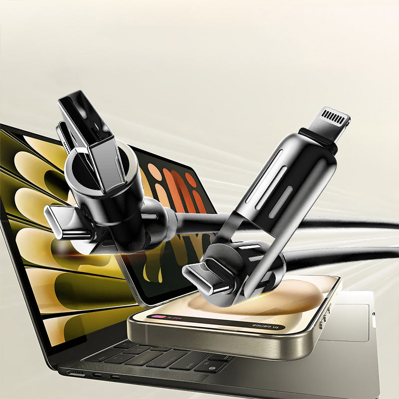 240W 4-i-1 USB C-kabel