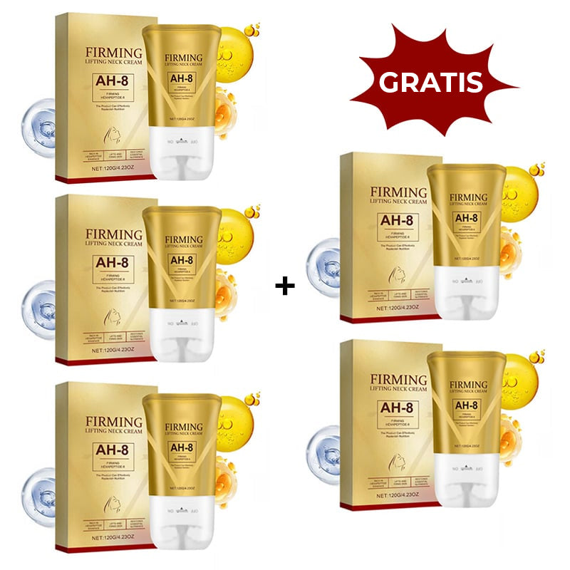 Stram og løft halskrem for uren hud