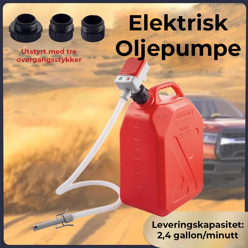 Bærbar drivstoffpumpe