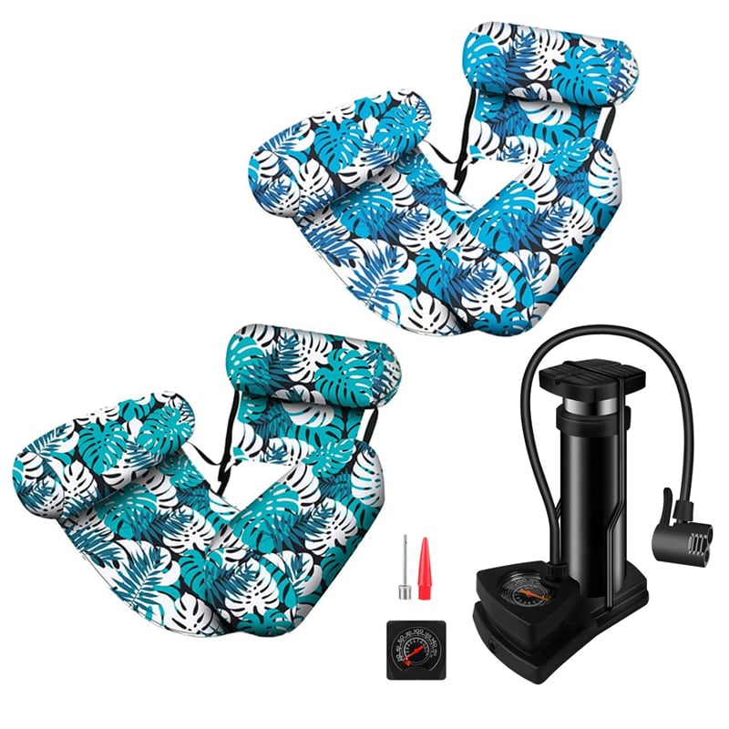 Oppblåsbare bassengstoler