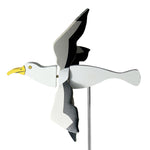 Måke vindmølle hagedekorasjon