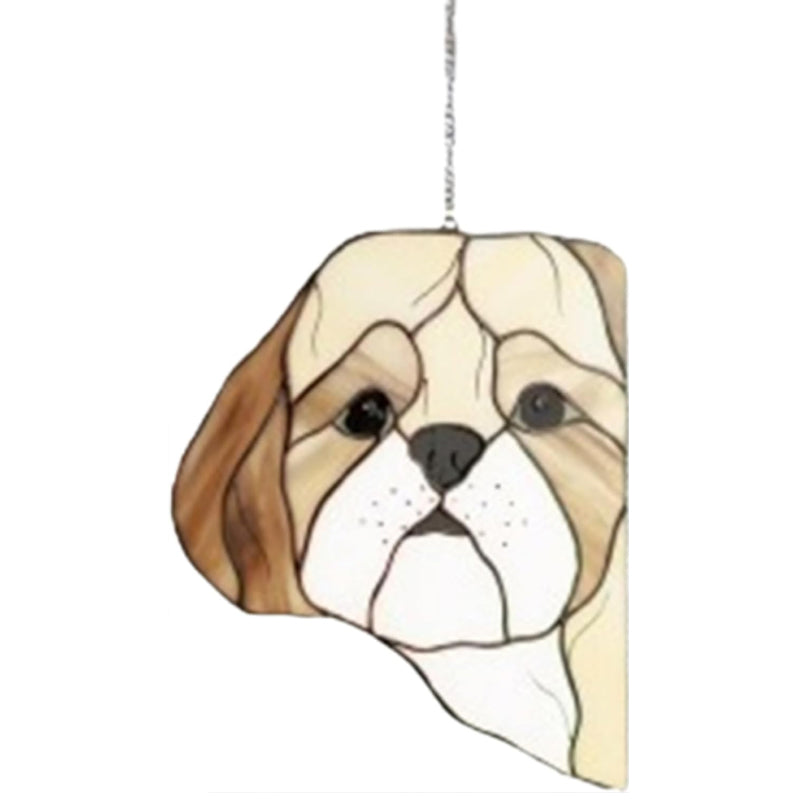 Dekorativt anheng "peeping dog"