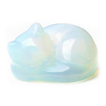 Søt sovende katt dekorasjon