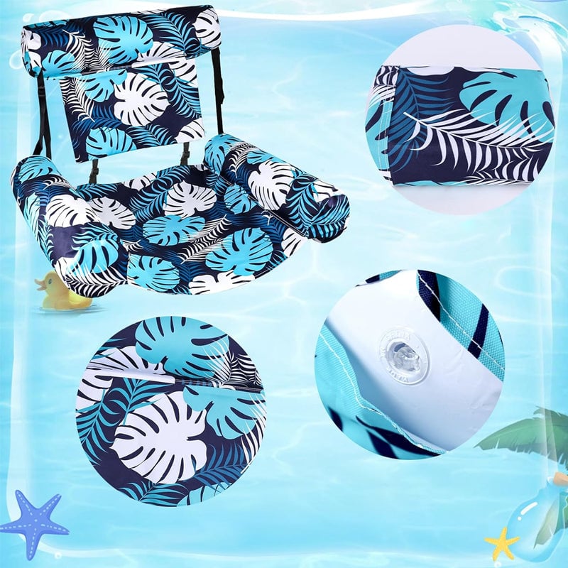 Oppblåsbare bassengstoler