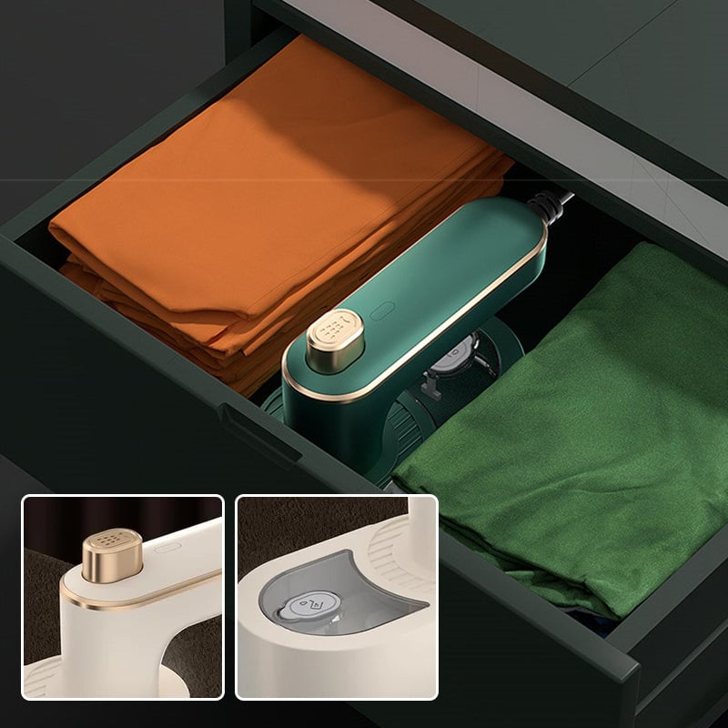 Bærbart mini reisestrykejern