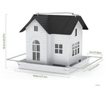 Solcelledrevet fuglemater til oppheng utendørs