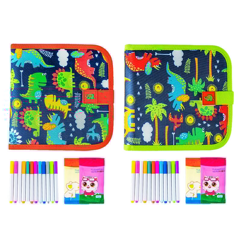 Bærbar, slettbar graffiti-tegnebok