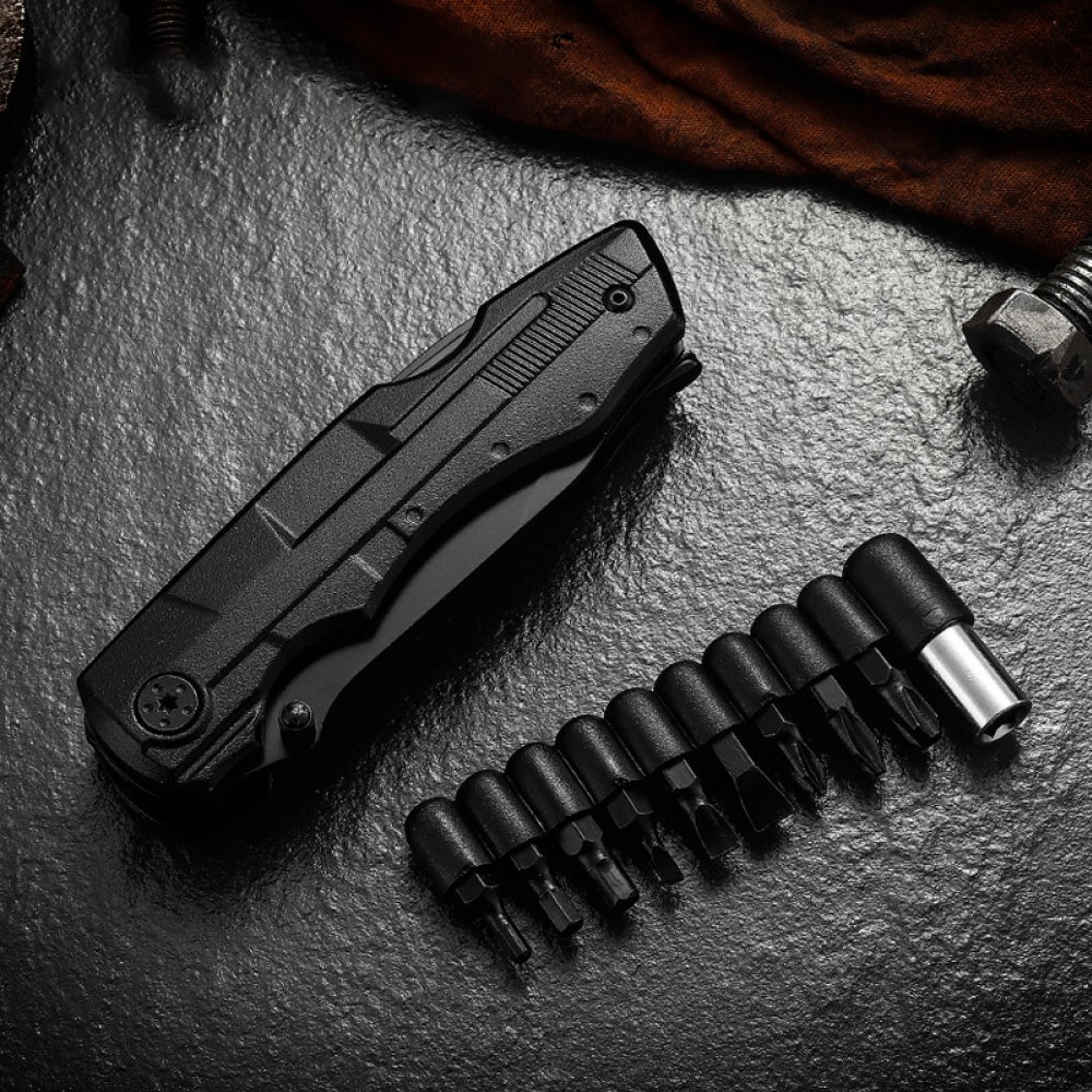 6 i 1 lommeknivtang i rustfritt stål