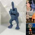 Langfingerfigur med ben