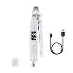 Kloklipper med integrert LED-lys og sliper