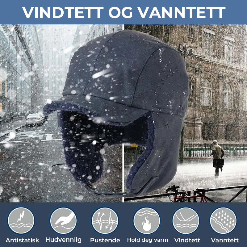 Vindtett varm unisex lue