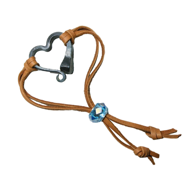 🔥Valentine's Day-håndlaget Love Horseshoe Nail Armbånd