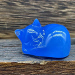 Søt sovende katt dekorasjon